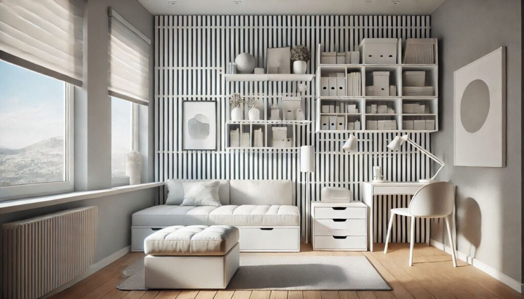 Slat Wall White Base: Sleek & Stylish Storage Solution