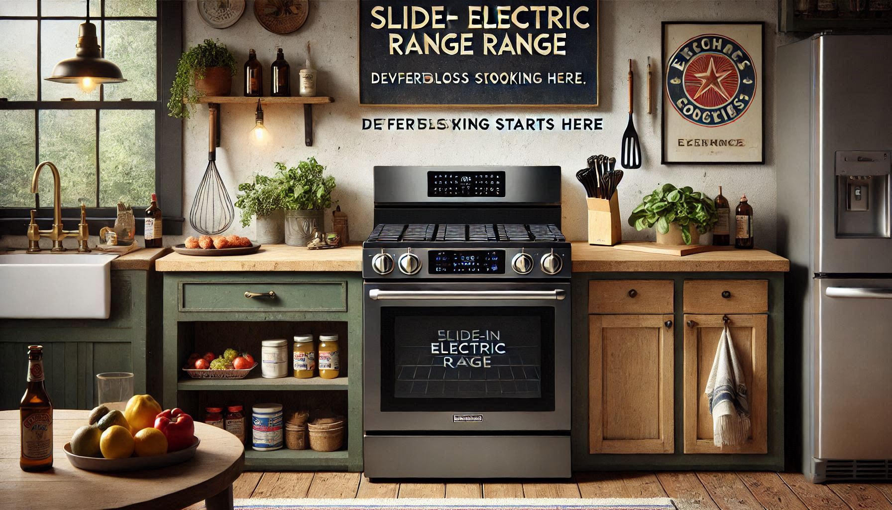 Slide-In Electric Range: Effortless Cooking Starts Here