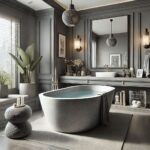 Artificial Stone Tub Grey: Sleek, Modern, and Timeless Elegance!